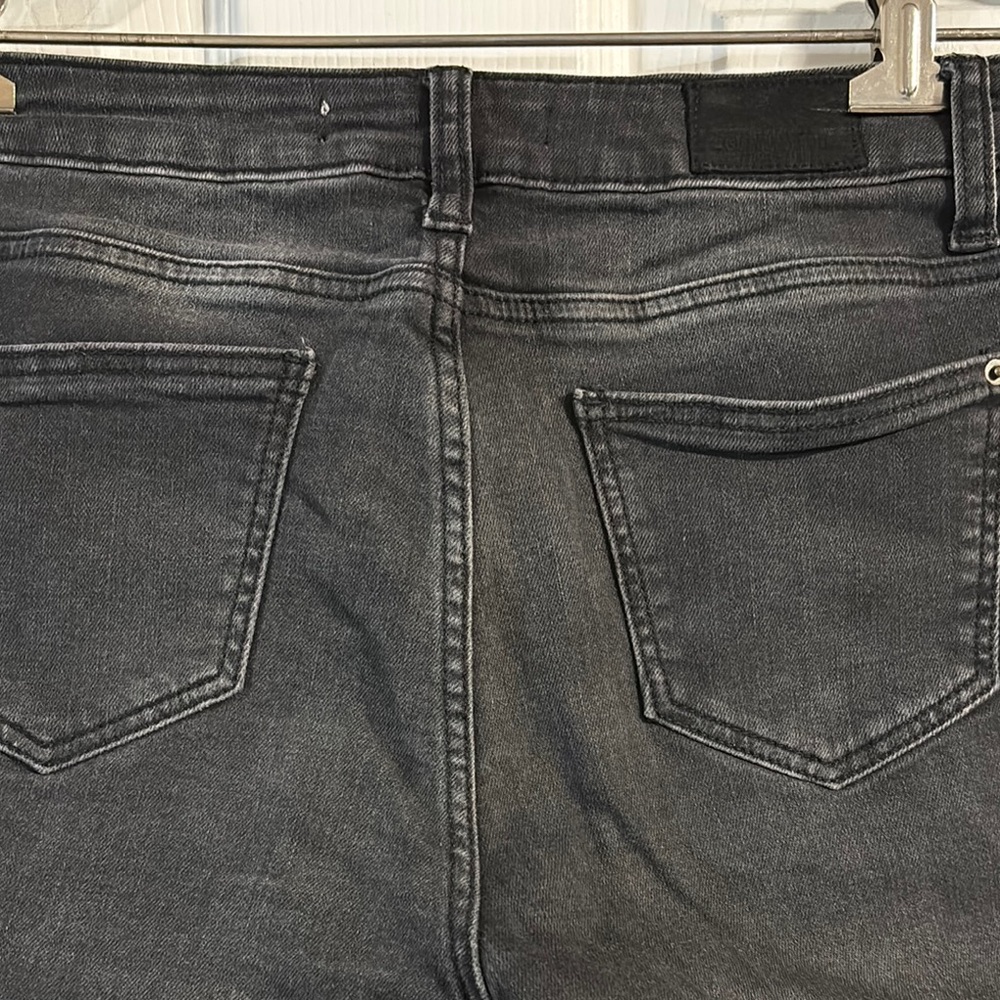 Zara Black Moto Skinny Jeans with Stretchy Fit and Modern Cut - Picture 4 of 6